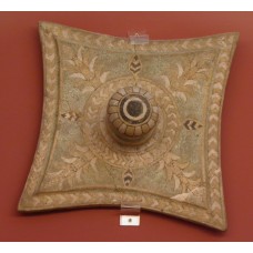 Glazed brick wall decorations, Assurnasirpal II, cross